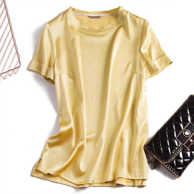 100 % Silk t-shirt