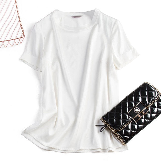 100 % Silk t-shirt