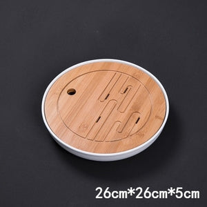 Bamboo tea tray