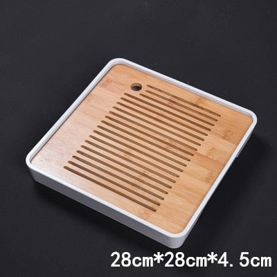 Bamboo tea tray