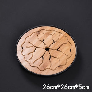 Bamboo tea tray