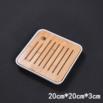 Bamboo tea tray