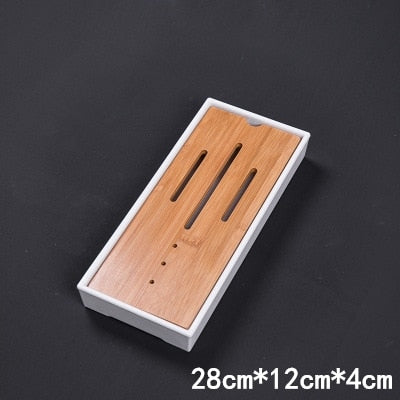 Bamboo tea tray