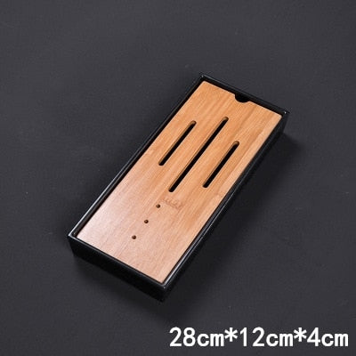 Bamboo tea tray