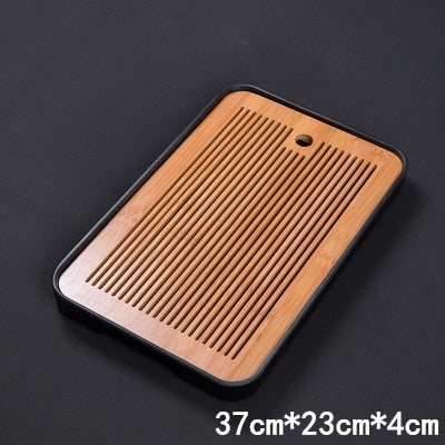 Bamboo tea tray