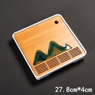 Bamboo tea tray