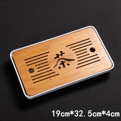 Bamboo tea tray