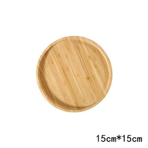 Bamboo tea tray