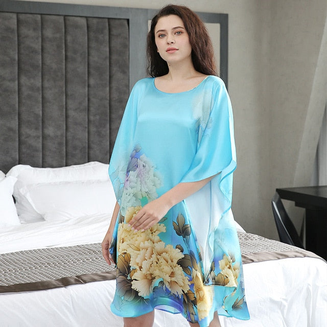 100% Silk Nightgown