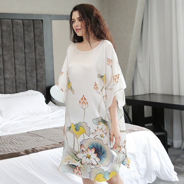 100% Silk Nightgown