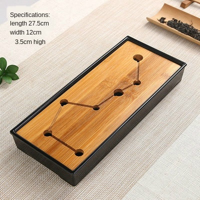 Bamboo tea tray