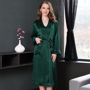 100% Silk Robe