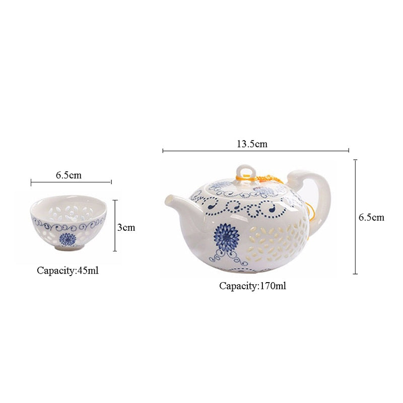 Ceramic teapot kettle