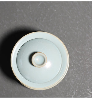 Gaiwan ceramic pigmented traditional Chinese tea bowl