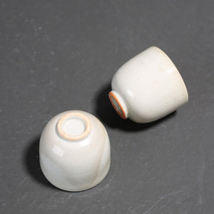 Ceramic glazed tea bowl