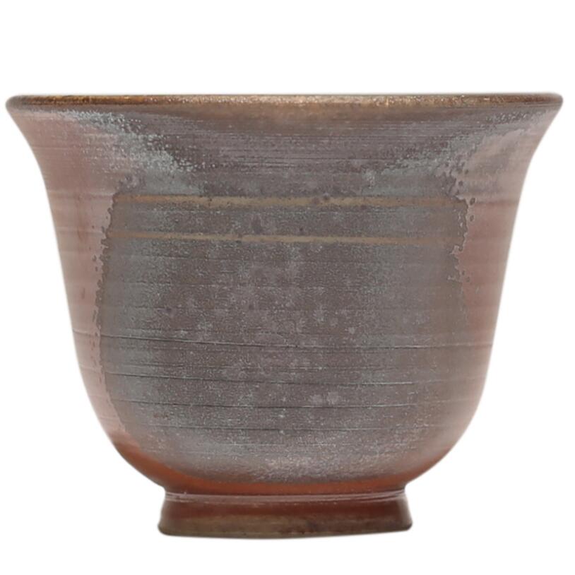 Ceramic pigmented teacup