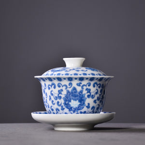 Ceramic gaiwan porcelain teacup
