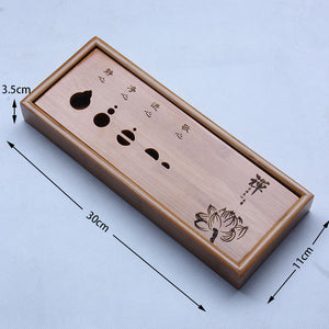 Bamboo tea tray