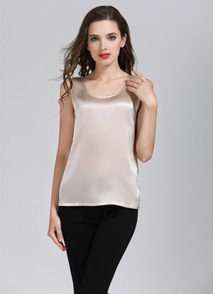 100% Silk tank top