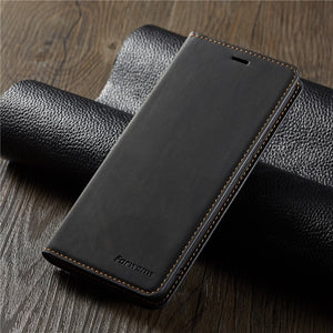 Leather Flip Phone Case for iPhone