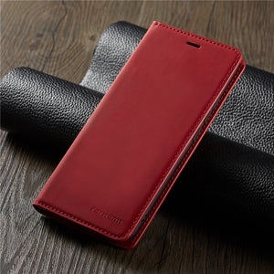 Leather Flip Phone Case for iPhone