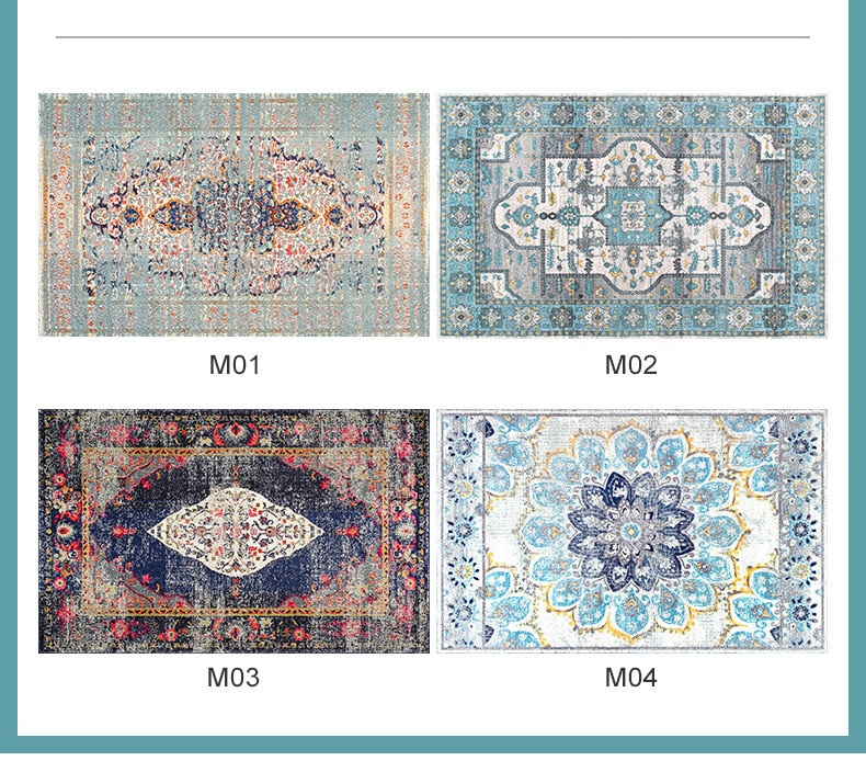 Oriental Style Retro Carpet