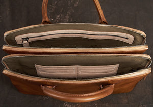 Vintage Leather Briefcase