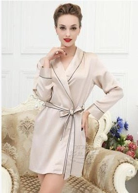 100% Silk Robe