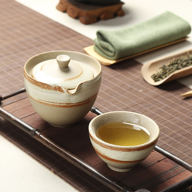 Ceramic tea set