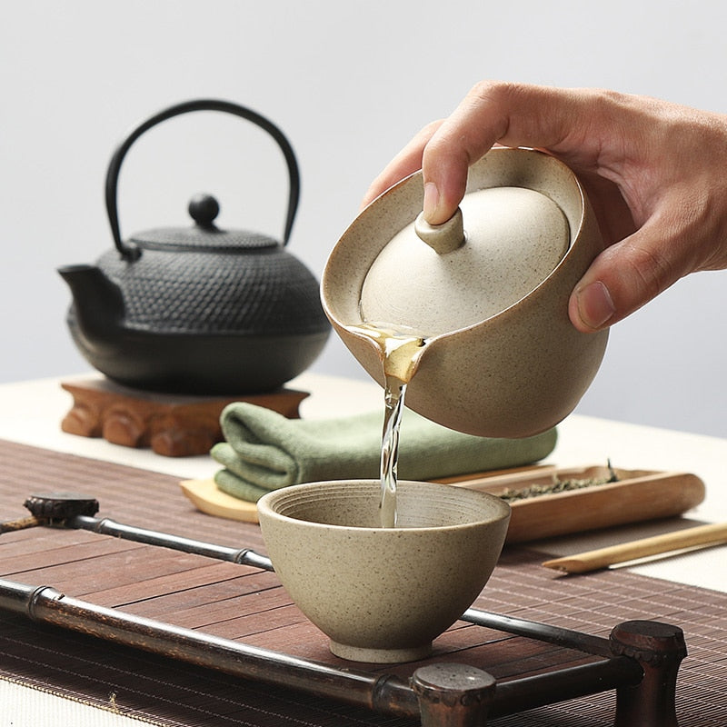 Ceramic tea set