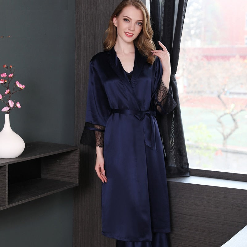 100% Silk Robe