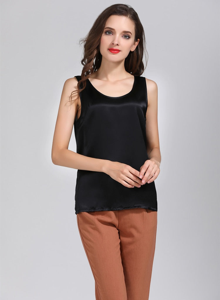 100% Silk tank top