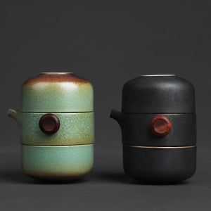 Japanese ceramic teapot